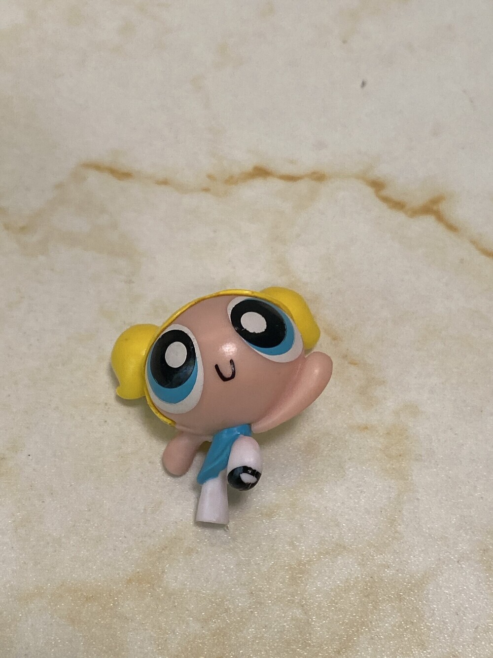 Powerpuff Girls Bubbles Mini Character Figure Lollipop Toy